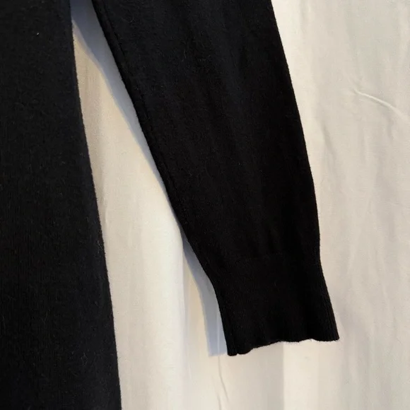 Sundance Black Knit Pocket Dress Cotton Silk Blend Medium - Picture 11 of 12